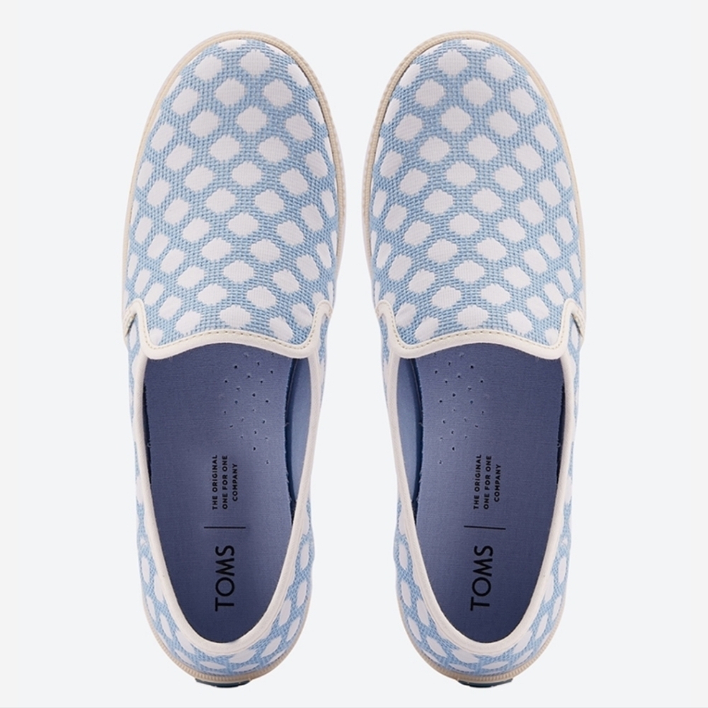 TOMS TOPANGA COLLECTION DIAMOND SIZE 11 BLUE